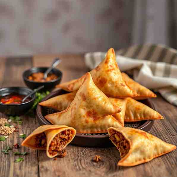Crispy Samosa Sheets Recipe - Easy Keema & Potato Samosas